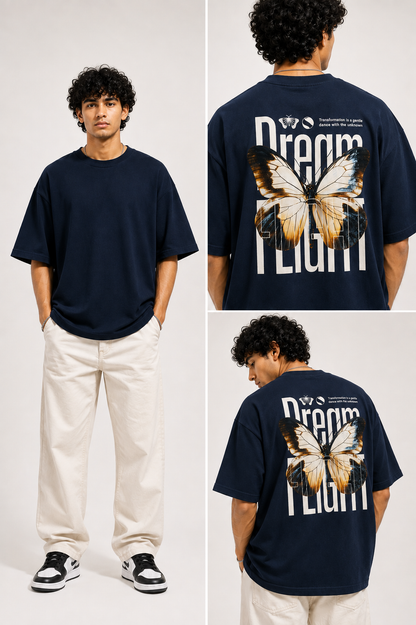 Born to Transform Terry Oversized Tee
