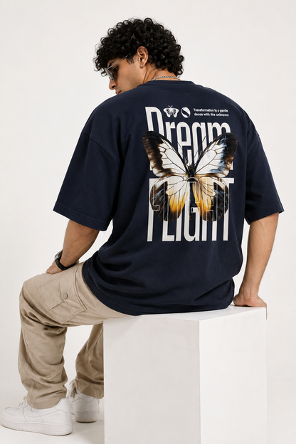 Born to Transform Terry Oversized Tee