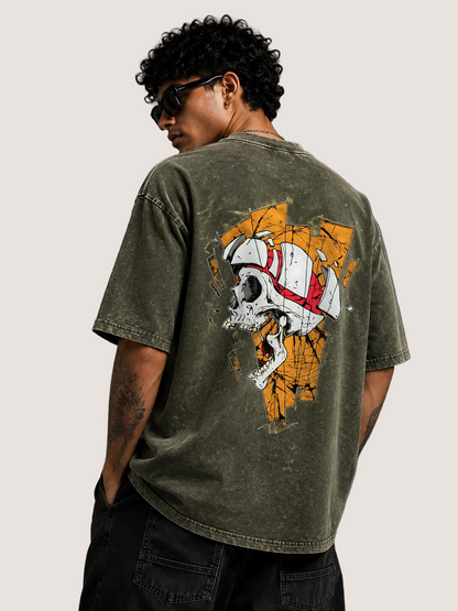 Void Runner Acid Wash Tee